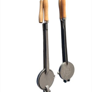 Presa din fier pentru prajit slanina 13cm /mâner rupt