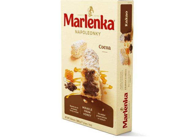 Napoleonky cu crema de cacao 300g