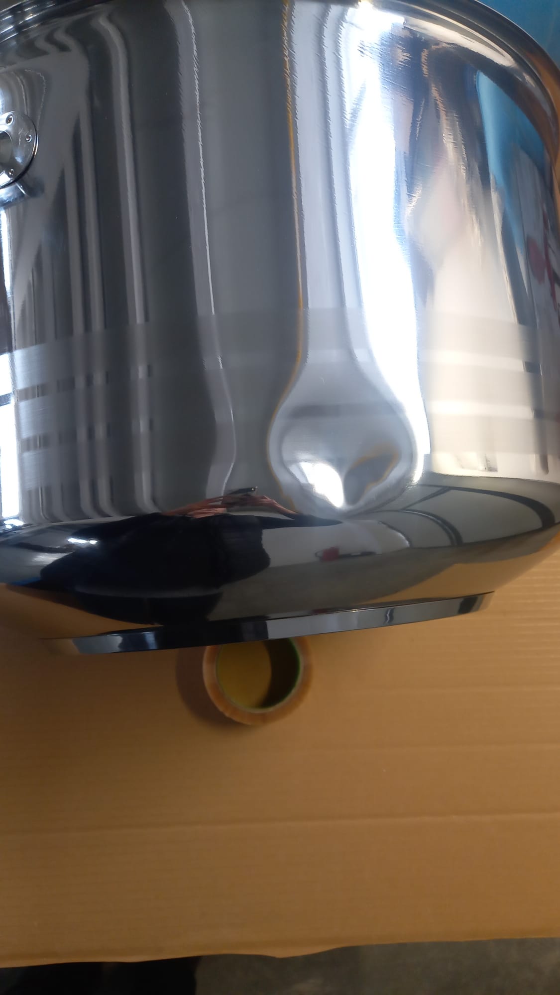 Oală din Oțel Inoxidabil Arian  45x30 cm, 45 litri Resigilat