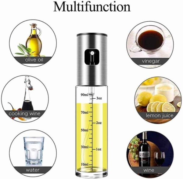 Set pulverizator de ulei sau oțet 100ml - 4buc - imagine 3