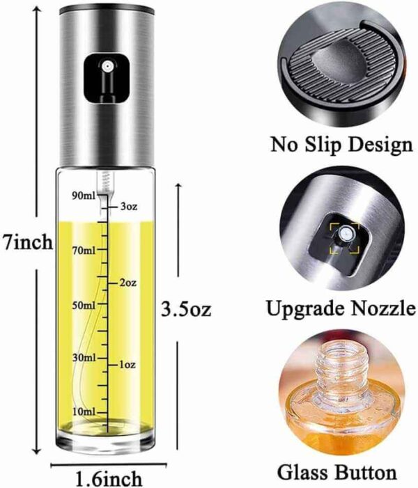 Set pulverizator de ulei sau oțet 100ml - 4buc - imagine 4