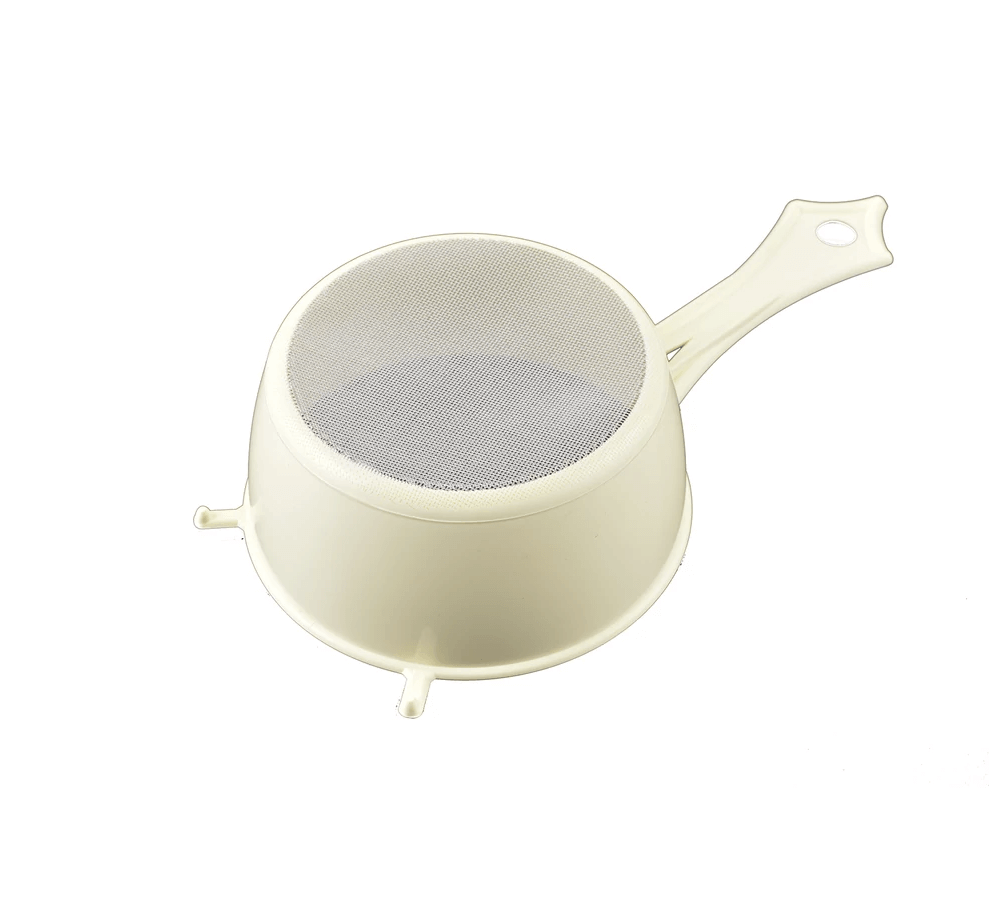 Strecurătoare pentru bucătărie 7cm din plastic crem