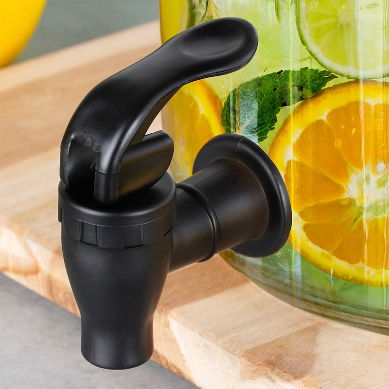 Robinetul de rezervă pentru dozator de băuturi culoare neagră
