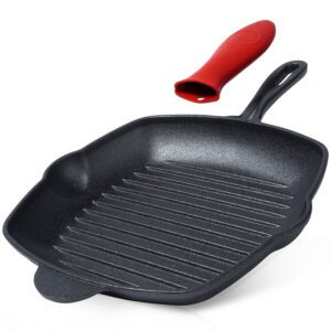 Tigaia grill pătrată din fontă CAST LINE 28×28 cm