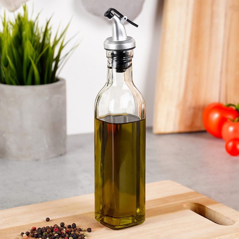 Sticla pentru ulei și oțet cu dozator 250 ml
