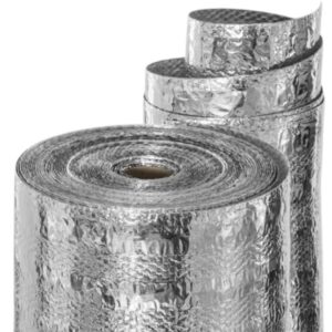 Folie termo-reflectorizantă Rolflex 5×0,6 m – izolație cu aluminiu pentru radiatoare și pereți interiori