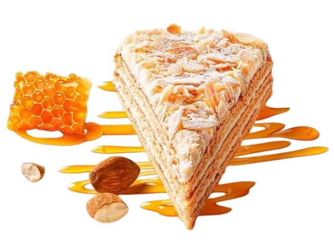 Tort cu miere și migdale MARLENKA® PREMIUM 600 g