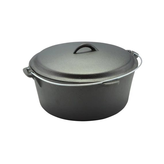 Ceaun/vas din fontă cu capac (Dutch Oven) 7,2 L – 30×14 cm - imagine 4