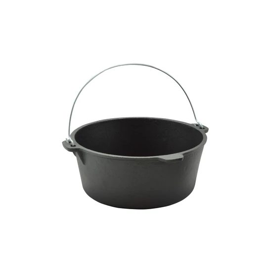 Ceaun/vas din fontă cu capac (Dutch Oven) 7,2 L – 30×14 cm - imagine 3