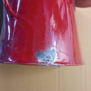 Bidon untura emailat rosu 5L Resigilat