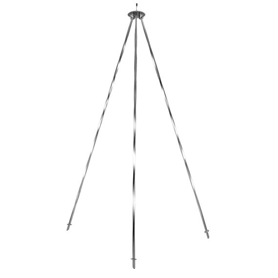 Suport din inox pentru ceaun 117 cm – picioare groase de 7 mm