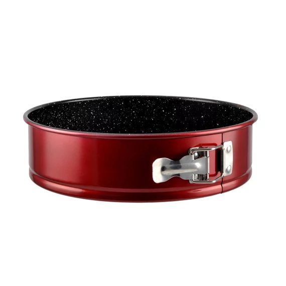 Tavă de tort metalică Red Line cu cataramă 26 cm - cu înveliș antiaderent