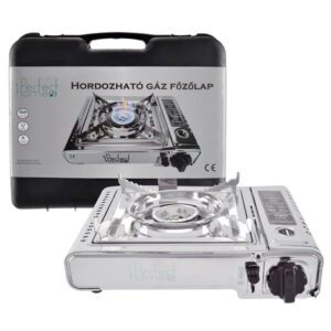 Aragaz portabil inox cu cartuș butan