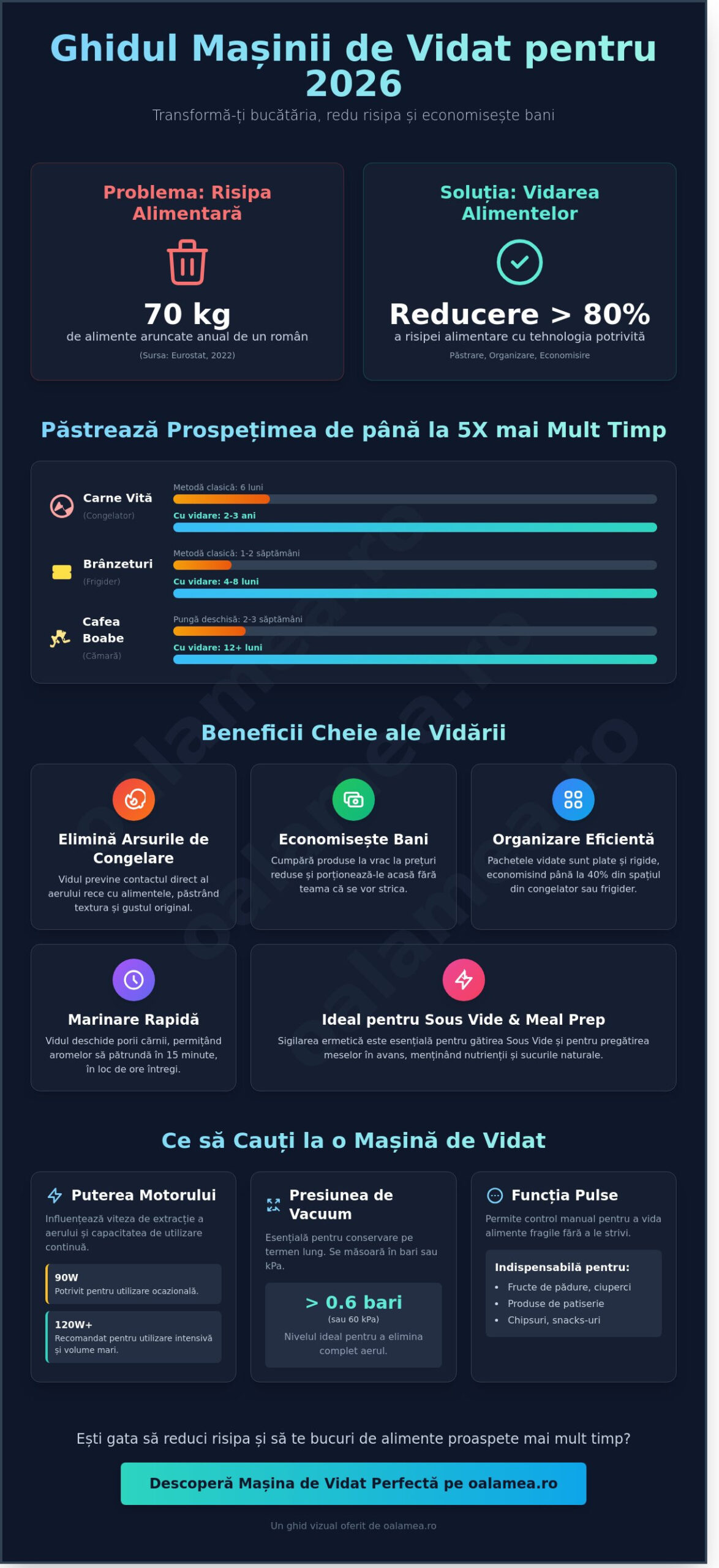 Mașină de vidat: Ghid complet pentru alegerea celui mai bun aparat în 2026