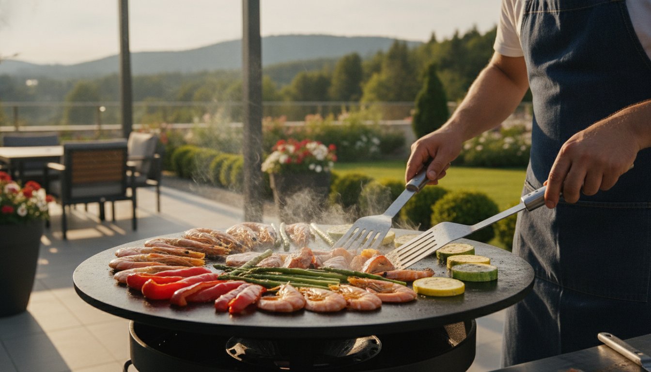Disc de grătar pentru legume și fructe de mare: Ghid de utilizare în 2026