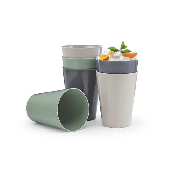 Set pahare GOURMETMAXX Party, 6 bucăți, 300 ml, plastic