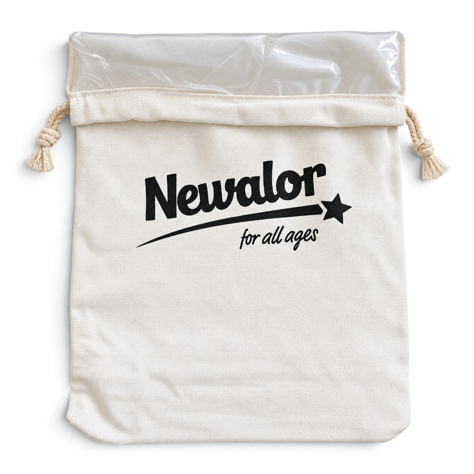 Sac captusit pentru păstrarea pâinii Newalor din pânză de in 42×30cm
