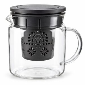 Ceainic din Sticlă Borosilicată cu Infuzor, Casa Collection Ambition, 800 ml
